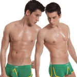 2 Pack Men's Ultra-Soft Modal Low-Rise Comfy Waistband Odor-Control Trunks