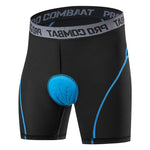 2 Pack Men's Shock-Absorbing Pad High-Stretch Sporty Activewear Tights