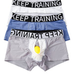 3 Pack Men's Mesh Breathable & Moisture-Wicking Stretch Fabric Trunks