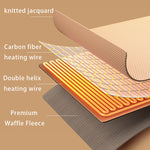 Electric Blanket for Outdoor Camping, Office Heating, Warm Heating Throw