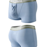 3 Pack Men's Reinforced Pouch Breathable Seamless Comfort Trunks