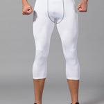 3 Pack Men's Multi-Sport Workout Ready Close-Fitting Comfort Activewear Tights