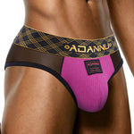 Men's Breathable With Patchwork Design Supportive Fit Briefs
