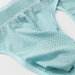 3 Pack Men's Sexy Mesh Transparent Big Pouch Jockstrap