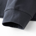 Versatile Long-Sleeve Crewneck Sweatshirt with Small Neckline