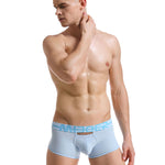 2 Pack Men's Supportive Pouch Breathable Comfort Quick-Dry Stretch Trunks