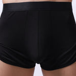3 Pack Men's Mid Waist Breathable Mesh Home Aloha Boxers