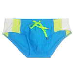 Men's Removable Pad Swim Brief with Drawstring