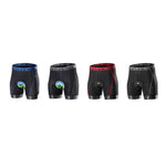 Men's Breathable Mesh High-Elasticity Foam Pad Quick-Dry Activewear Tights
