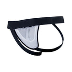 Men's Sporty Cut Adjustable Harness Elastic Supportive Fit Shoulder Strap & Jockstrap