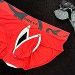 2 Pack Men's Detachable Pouch Open-Crotch Breathable Modal Soft Briefs