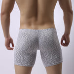 Men's Sport Anti-chafing Large Pouch Boxer Briefs