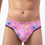 3 Pack Men's Skull Print Thong - Edgy & Sexy