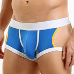 2 Pack Men's Soft Cotton Three-Hole Trunks