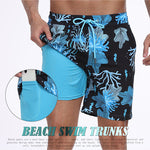 Men's Moisture-Wicking Cooling Airflow Fashion Vacation Board Shorts