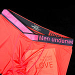 Men's Quick-Dry Semi-Sheer Lightweight Ice Silk Trunks