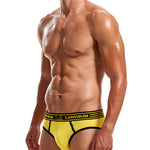 Men’s Spliced Color Pouch Briefs