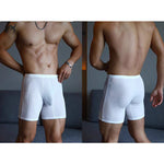 3 Pack Men's Anti-chafing Waffle Boxer Briefs