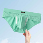 3 Pack Men's Seamless Comfort Sporty Cut Stretch Fit Briefs