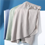 3 Pack Men's Ice Silk Loose-Fit Wide Comfy Waistband Soft Boxer Shorts