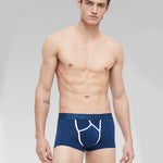 3 Pack Men's U Pouch Contour Patchline Trunks