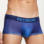 Men's Sexy U Convex Pouch Low-rise Trunks