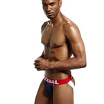 2 Pack Men's Low-Rise Sexy Ice Silk Seamless Comfort Anti-Odor Jockstrap