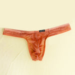 2 Pack Men's Sexy Semi-Transparent Thong