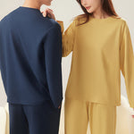 Men's Seamless Comfort Snug-Fit Second-Skin Solid Color Lounge & Sleepwear