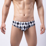 Men’s Low-Rise U-Convex Print Thong