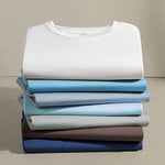 Men's Double-Faced Modal Crewneck Base Layer Casual Ultra-Soft Tagless T-Shirt