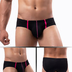 4 Pack Men’s Low-rise Breathable Mesh Briefs