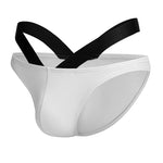 3-pack Men's Double-layer Pouch V-neck Double-waist Bikini
