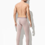 Seamless 2-in-1 Colored Cotton Men's Thermal Bottoms