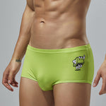 2 Pack Men's Cartoon Print Low-Rise Trunks – Seamless & Lightweight Fit