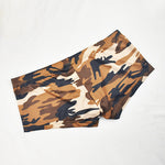 4-pack Men's Low-rise U-pouch Camouflage Boxer Briefs