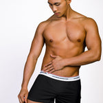 Men's Trendy Mid-Rise Breathable Lined Simple Home & Casual Boxers