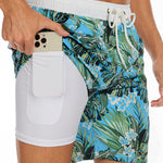 Men's Breathable Inner Pocket All-Day Freshness Board Shorts