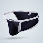 3-pack Men's Low Waist Sexy Narrow Hem Breathable Briefs
