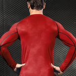 Men's Moisture-Wicking Lining No-Roll Waistband Full Coverage Activewear Tops & Tights