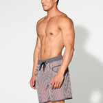 Men's Lightweight Moisture-Wicking Checkered Board Shorts