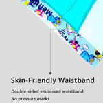 2 Pack Men's High-Cut Cartoon Waistband Breathable Semi-Transparent Bikini