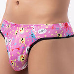 3 Pack Men's Skull Print Thong - Edgy & Sexy
