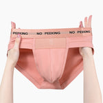 3 Pack Men's One-Piece Cut Briefs with Enhanced Pouch and Stretch Waistband