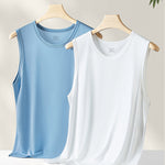 Men's Vests Undershirts with Ultimate Soft Short Sleeve Vests