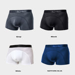 3 Pack Men's Ice Silk Sports Breathable Boxer Briefs