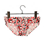 Men's Low-Rise Printed Casual Swim Brief