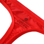 3 Pack Men's Large Enhancing Pouch & Solid Color Low-Rise Thongs