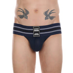 2 Pack Men's High-Stretch Rainbow Sports Comfort Bikini