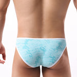 3 Pack Men's U-Pouch Design Antibacterial Odor-Control Briefs